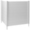 Casafield Privacy Screen - Outdoor Vinyl Fence Panel Enclosure for AC / Trash Bins / Pool Equipment